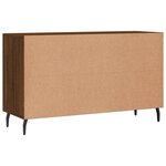 vidaXL Buffet chêne marron 100x36x60 cm bois d'ingénierie