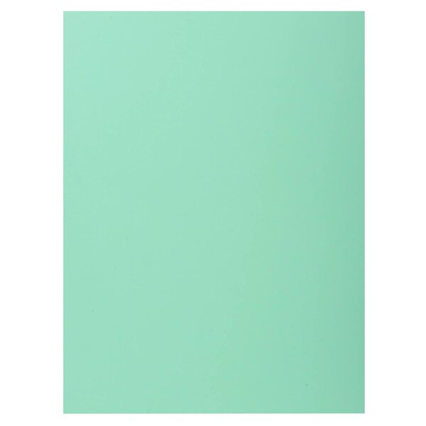 Paquet 100 Chemises 1 Rabat Super 160 - 24x32cm - Vert Clair - X 5 - Exacompta