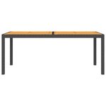 vidaXL Ensemble à manger d'extérieur 5Pièces avec coussins Résine tressée