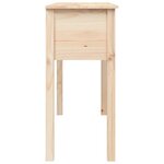 vidaXL Table console 100x35x75 cm Bois massif de pin