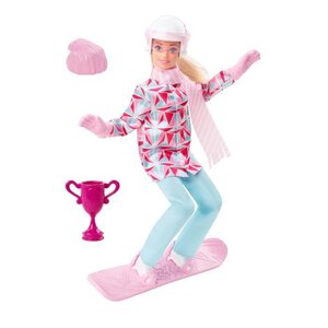 Barbie - snowboardeuse - poupée