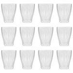 vidaXL Verres à latte macchiato double paroi 12 Pièces 370 ml