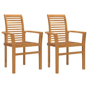 vidaXL Chaise de jardin empilable Marron 62 5 x 54 5 x 95 5 cm