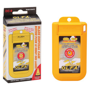 Boîte pour lames de cutter usagées - olfa
