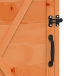 vidaXL Abri de jardin Marron 59 5 x 56 x 113 5 cm Bois de Sapin Massif