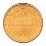 Mini médaille monnaie de paris 2009 - vulcania (dragon ride)