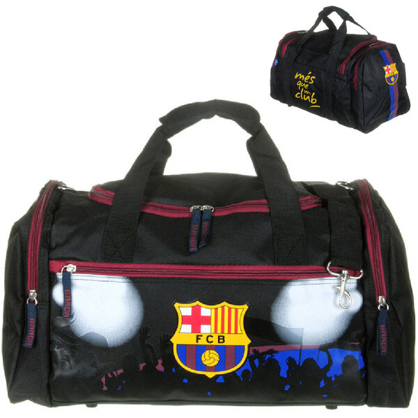 Sac pour le sport noir fc barcelone