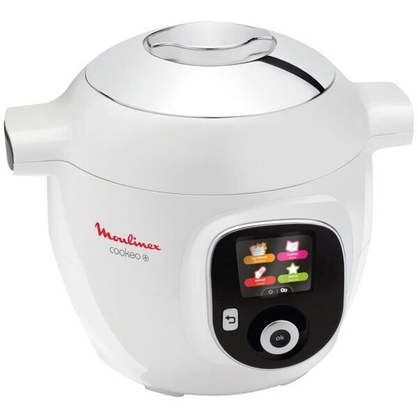MOULINEX CE851110 cookeo avec 150 recettes incluses - Blanc