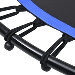 vidaXL Trampoline de fitness avec poignée 102 cm