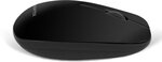 Souris sans fil advance shiny rechargeable (noir)