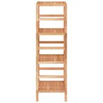 vidaXL Étagère de salle de bain 35 5x35 5x112 5cm Bois massif de noyer