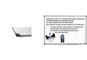 tableau blanc CC, (L)1.500 x (H)1.200 mm MAGNÉTOPLAN