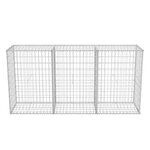 vidaXL Panier de gabion Acier galvanisé 200x50x100 cm