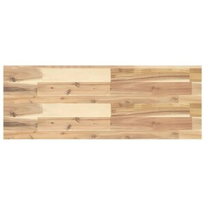 vidaXL Étagère flottante 100x30x4 cm bois d'acacia massif non traité