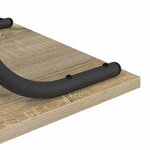 vidaXL Table console Chêne sonoma 101 x 35 x 80.5 cm Bois d'ingénierie