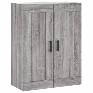 vidaXL Armoire murale sonoma gris 69 5x34x90 cm bois d'ingénierie