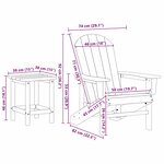 vidaXL Mobilier de jardin lounge 3 Pièces Gris clair 38 x 38 x 46 cm