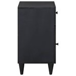 vidaXL Table de chevet avec tiroir Multicolore 50 x 33 x 60 cm