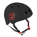 FUNBEE Skate 22 avec sac a dos + casque bol noir et rouge