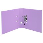 Classeur À Levier Pvc A4 Dos De 70mm. - Lilas - X 10 - Exacompta