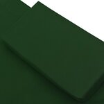vidaXL Lit de repos d'extérieur avec auvent et oreillers Vert