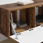 vidaXL Meuble TV mural 2 Pièces Bois Ancien 60 x 31 x 29.5 cm