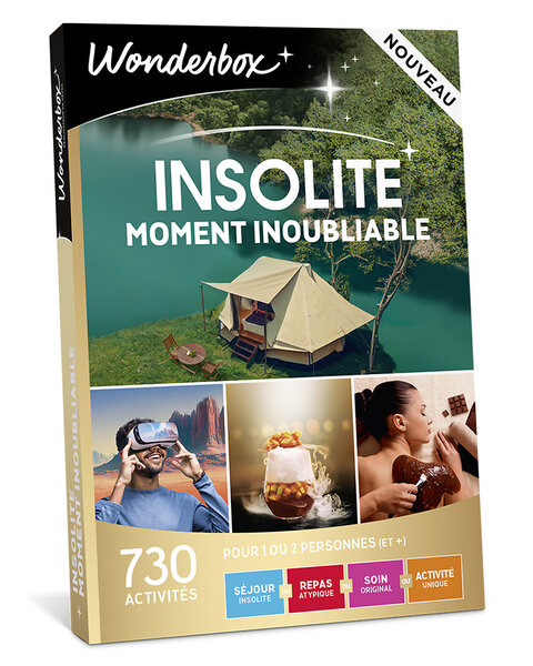 Coffret cadeau - WONDERBOX - INSOLITE – Moment Inoubliable