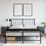 vidaXL Tables de chevet 2 Pièces anthracite 36x39x50 5 cm acier
