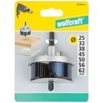 Wolfcraft ensemble de 7 scies cloches économique acier