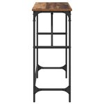 vidaXL Table console Bois ancien 75 x 32 x 75 cm Bois d'ingénierie