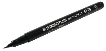 Marqueur permanent 'Lumocolor 313S' Pte Fine 0,4 mm Noir STAEDTLER