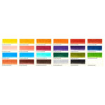 DERWENT - CHROMAFLOW - boîte métal 24 crayons de couleur assortis