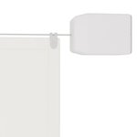 vidaXL Auvent vertical Blanc 100x600 cm Tissu oxford