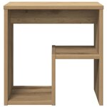 vidaXL Table de chevet chêne artisanal 40x30x40 cm bois d'ingénierie
