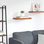 vidaXL Étagère Murale Rouge 50 x 23 x 4 cm Bois d'ingénierie