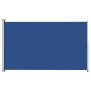 vidaXL Auvent latéral rétractable de patio 200x300 cm Bleu