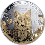 Monnaie WOLF Majestic Wildlife 5 Oz Argent 10$ Samoa 2026