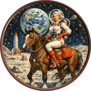 Monnaie LUNAR ON LUNAR 5 Oz Cuivre 100 Francs Cameroon 2026