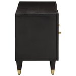 vidaXL Meuble TV 105x33x46 cm Bois massif de manguier