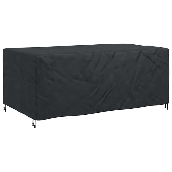 vidaXL Housse pour mobilier d'extérieur Noir 240 x 110 x 70 cm 210D