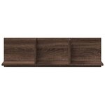 vidaXL Armoire murale 100x16 5x30 cm chêne marron bois d'ingénierie