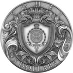 Monnaie SOHEI Warrior Path 2 Oz Argent 5$ Niue 2026 (PRÉCOMMANDE)