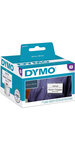 DYMO LabelWriter boite de 1 rouleau de 250 étiquettes pour Badges nominatifs (non adhésifs) , grand format, 62mm x 106mm