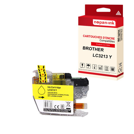 Nopan-ink - x1 cartouche brother lc3213 xl lc3213xl compatible