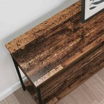 vidaXL Table console Bois ancien 100 x 29 x 75 cm Bois d'ingénierie