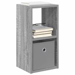 vidaXL Table de chevet Gris Sonoma 25 5 x 22 x 49 5 cm