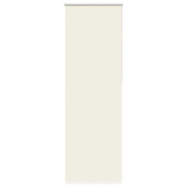 vidaXL Store enrouleur occultant blanc cassé 80x230cm largeur du tissu