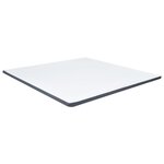 vidaXL Surmatelas de sommier tapissier 200x200x5 cm mi-doux