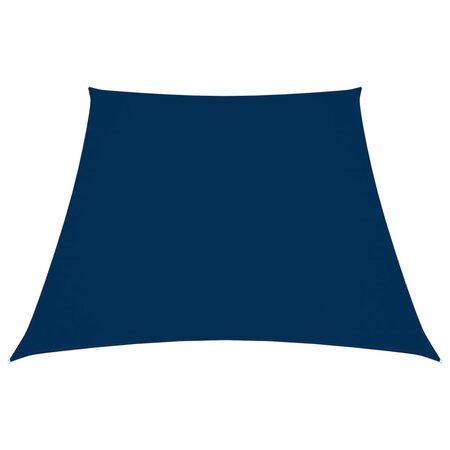 vidaXL Voile de parasol Tissu Oxford trapèze 3/5x4 m Bleu