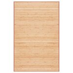 vidaXL Tapis en bambou 100x160 cm Marron